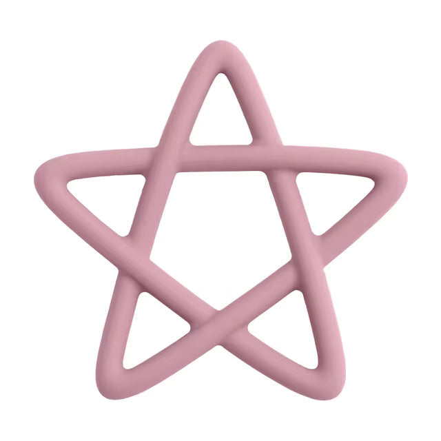Mordedor estrella de colores