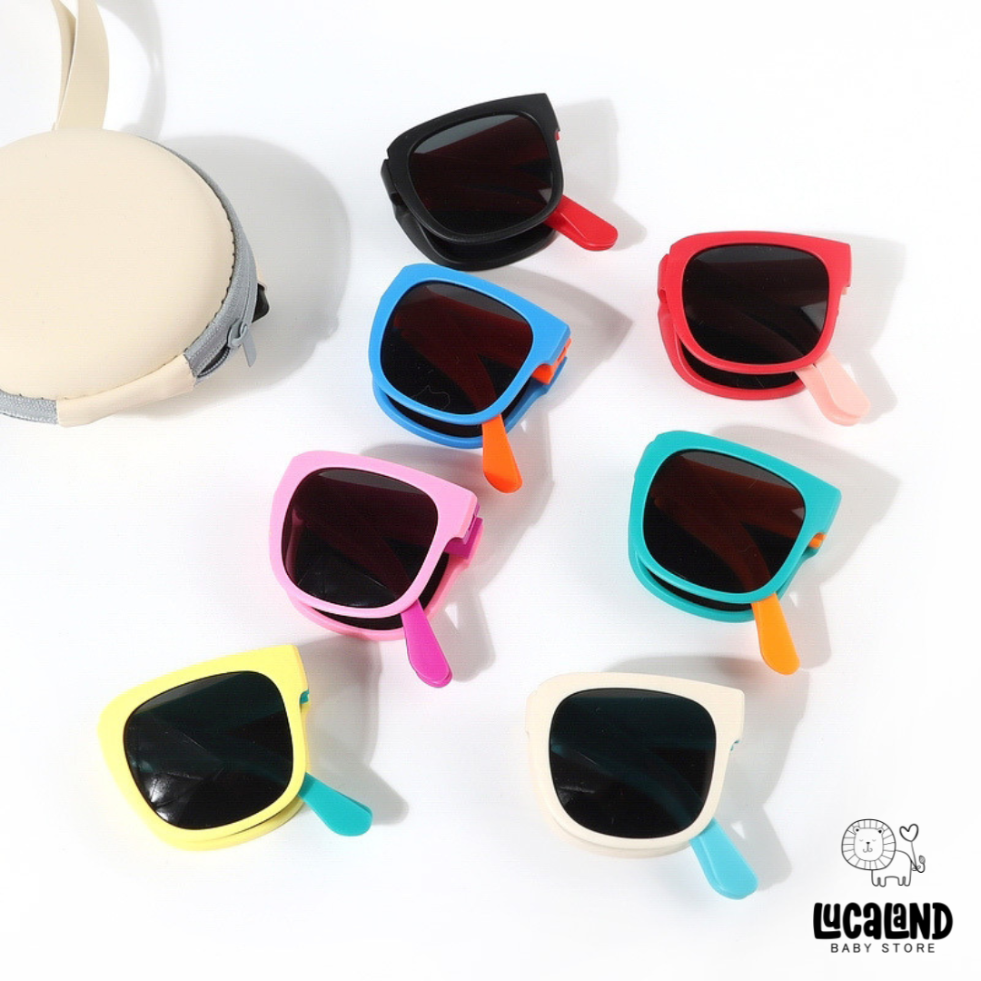 Lentes plegables de colores