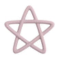 Mordedor estrella de colores