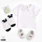 Polo bobos blanco