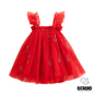 Vestido bastones navideño red & green