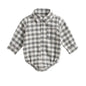 Body camisa a cuadros de colores