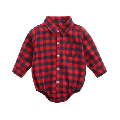 Body camisa a cuadros de colores