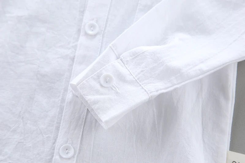 Camisa blanca de bautizo