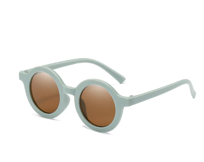 Lentes de sol circular de colores